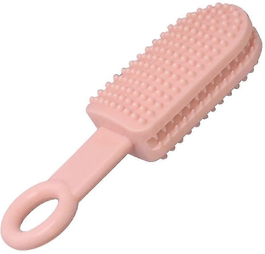 New Pet Teething Cleaning Stick, Dog Toothbrush, Bite Resistant Chew Bite Interactive Dog