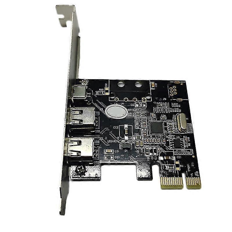 Firewire Card,pcie Adapter For Win10,3 Ports Controller Card