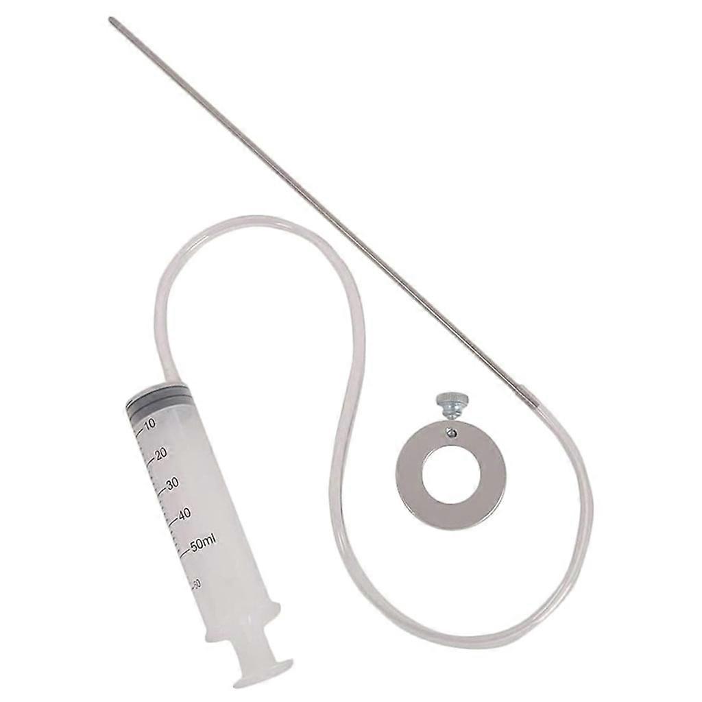 Fork Oil Level Tuning Syringe Measuring Tool for Motorcycle With Adjustable Ring