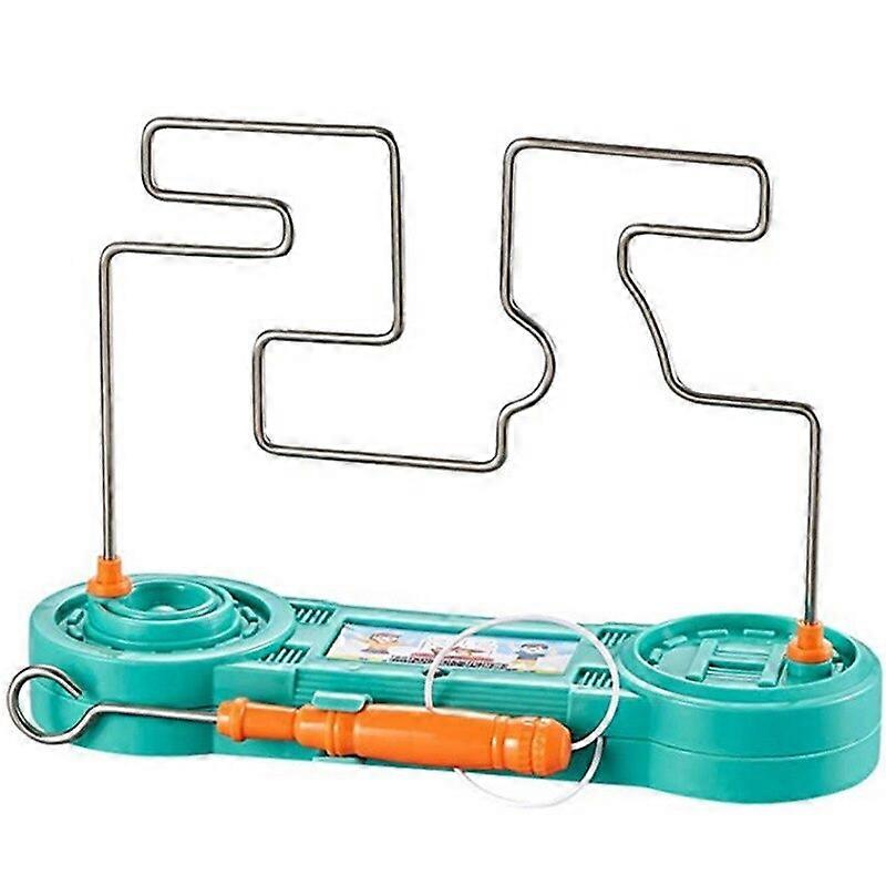 2022 Collision Electric Shock Kids Toy Funny Electric Touch Maze Game Children Education Study Toy Science Experiment Party Gift