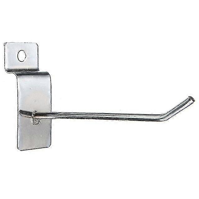 25 x Slatwall Single Hook Pin Shop Display Fitting Prong Hanger # Huadun