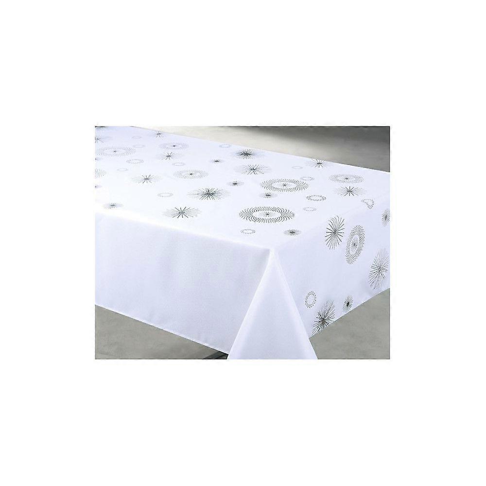 Christmas tablecloth starry sky white 150 x 300 cm