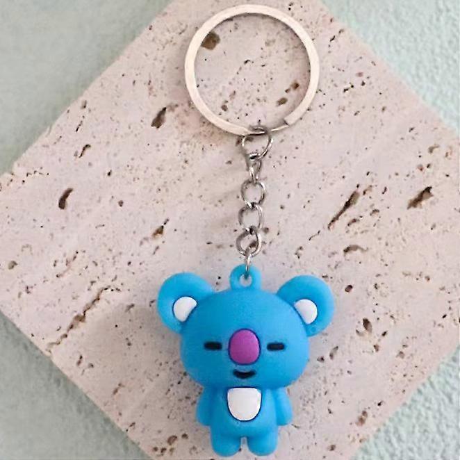 (5pcs) cartoon keychains, cute decorative keychains - suitable for purses, backpacks, keys