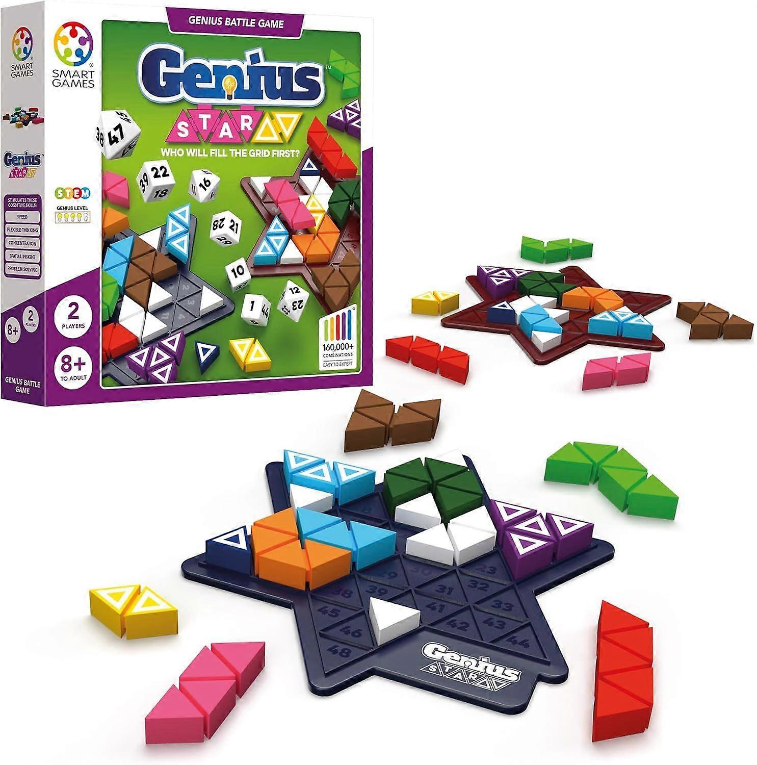 SmartGames - Puzzle Games (The Genius Star) Board Game