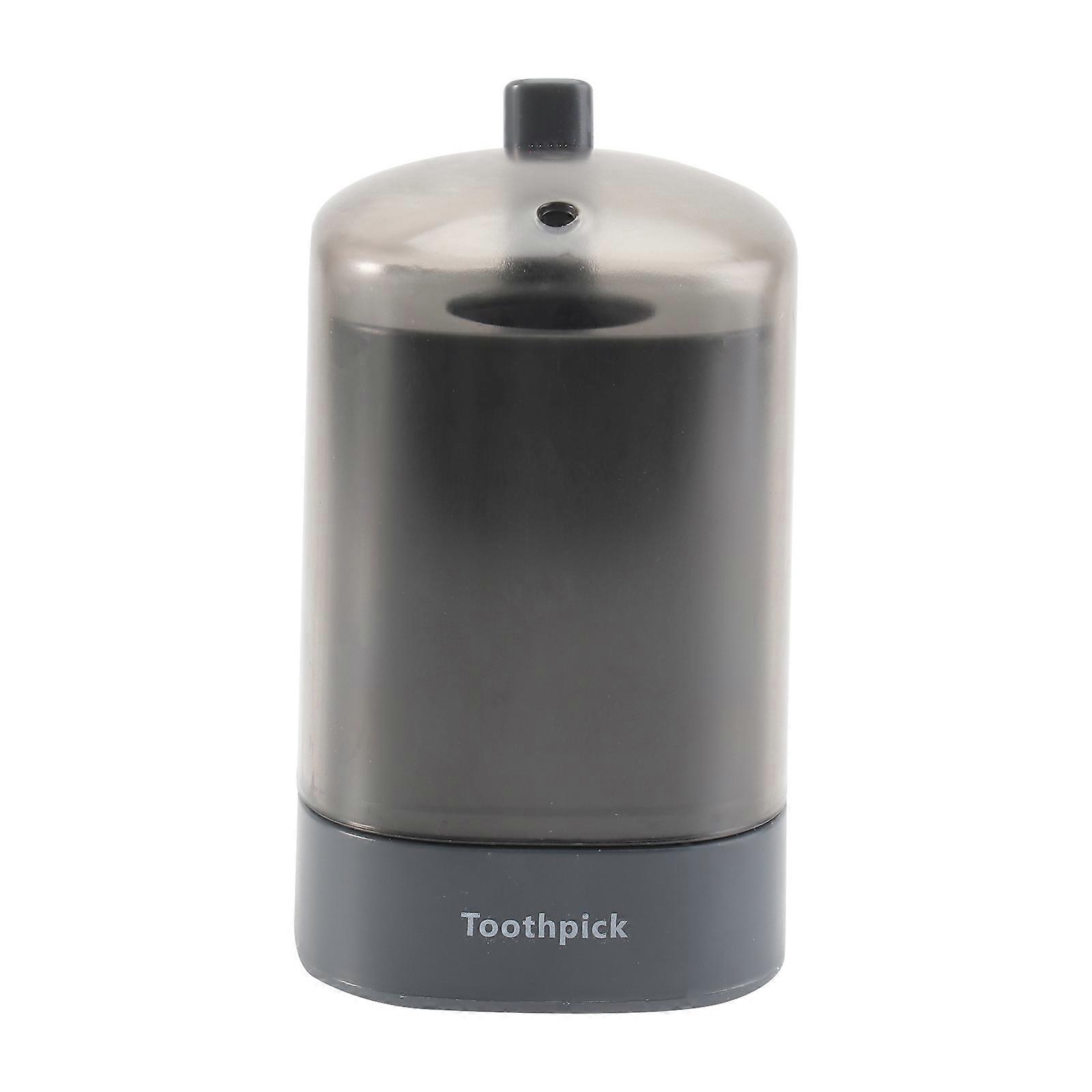 Toothpick Dispenser Semi-Automatic Toothpick Holder Kitchen Storage Organizer