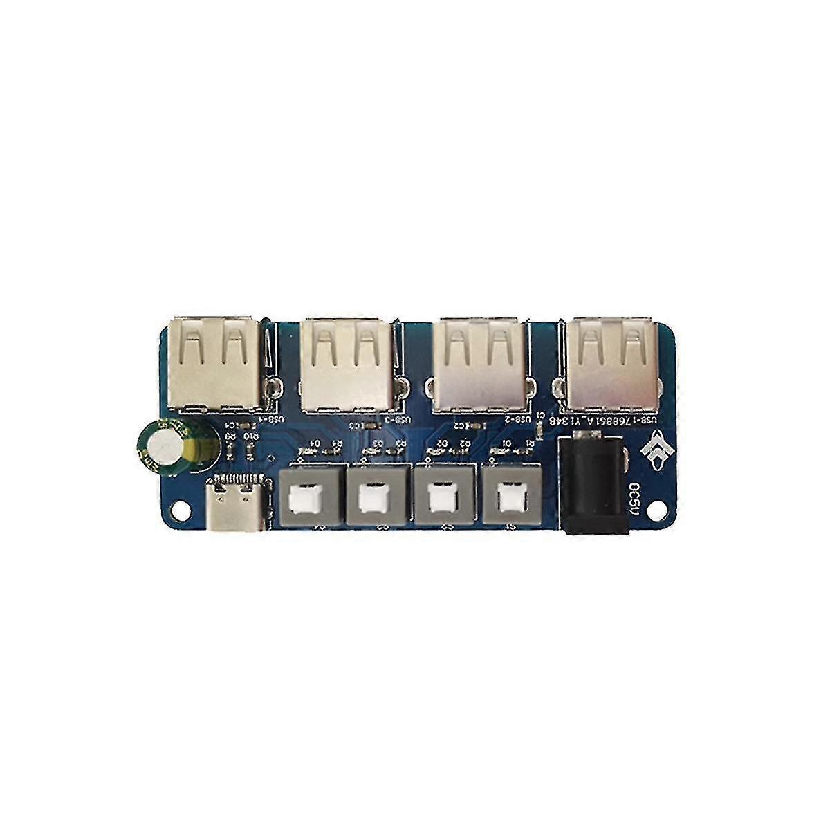 Power Expansion Module Button Control Module 5v Power Supply 4 Way Usb Power Distribution Board Pow