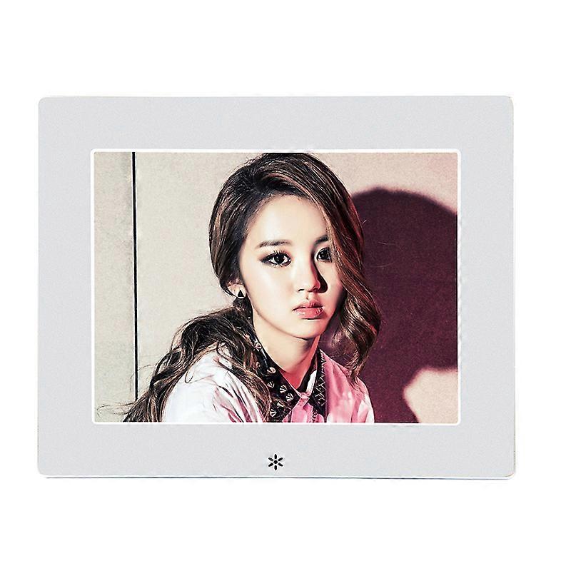 YIJING 8inch 4:3 800*600 White Digital Frame