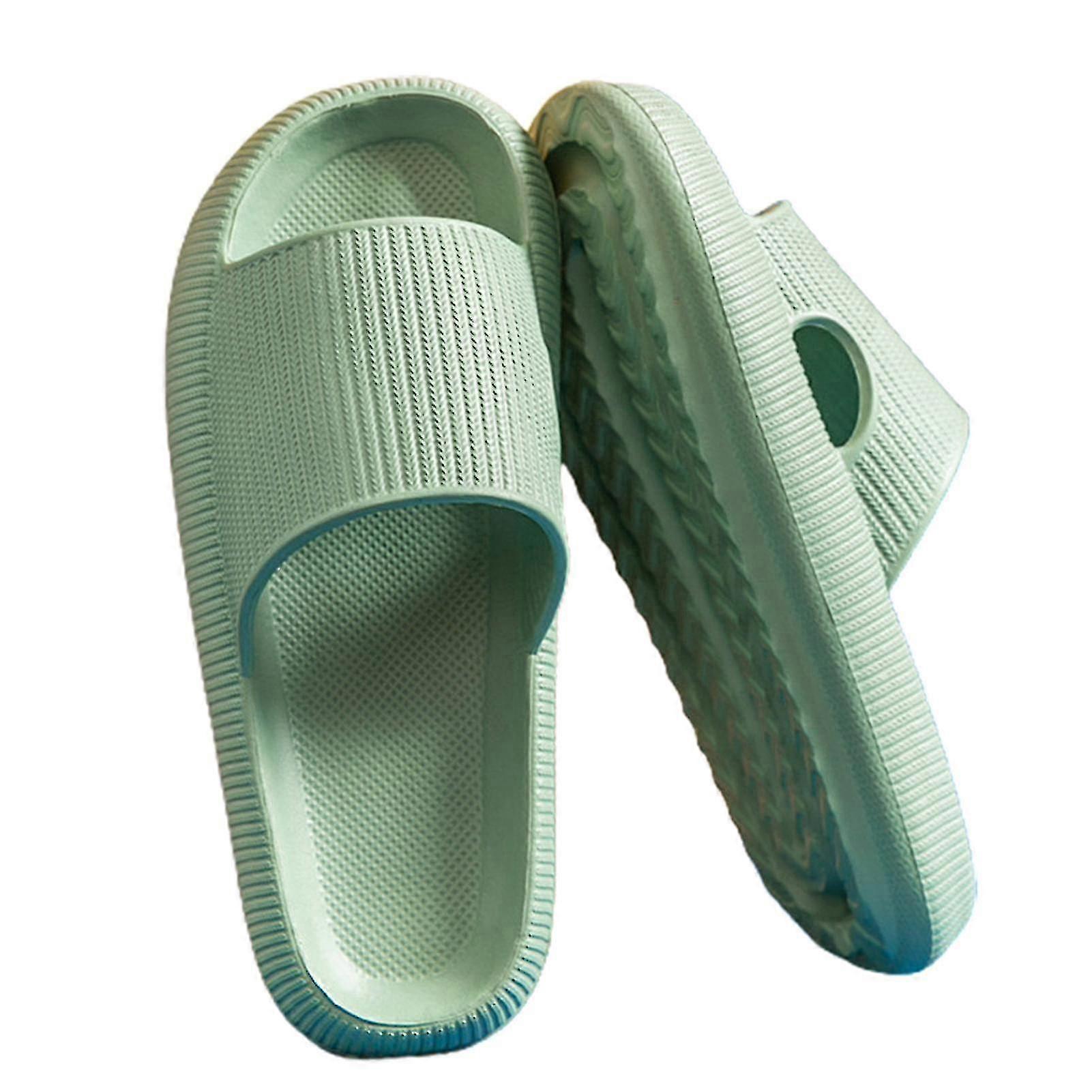 Women's Open Toe Slide On Non-slip Shower Slippers