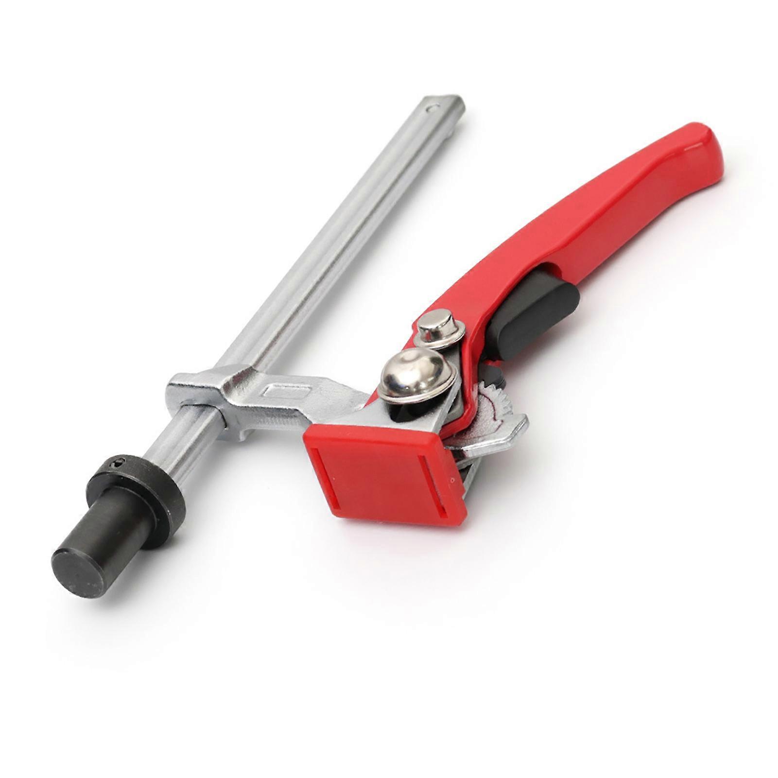 Woodworking Desktop Quick Acting Hold Down Clamp Fixed Clip Quick Hold Bench Dog Clamp Adjustable Ratchet Press for Woodworking Benches