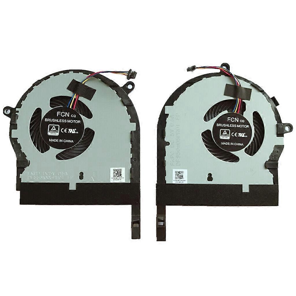 Notebook CPU Cooling Fans DC5V 4 pin GPU Radiator for Asus ROG FX504G FX504GE