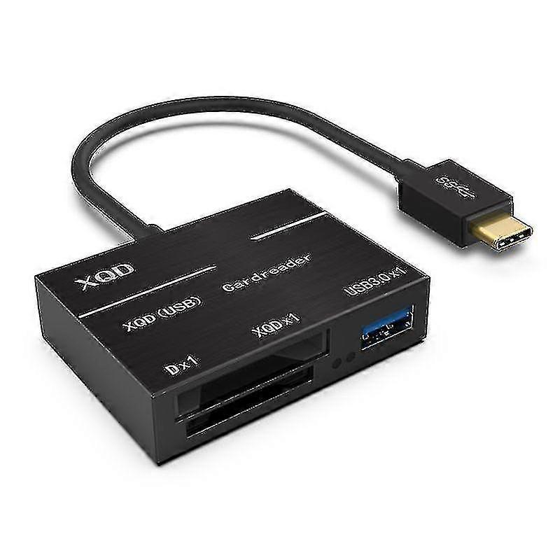 Type-c To Xqd/sd High Speed Card Reader Usb3.0 Camera Computer Kit Adapter
