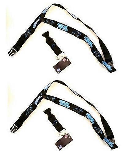 Carolina Panthers NFL Lanyard 2 Pack