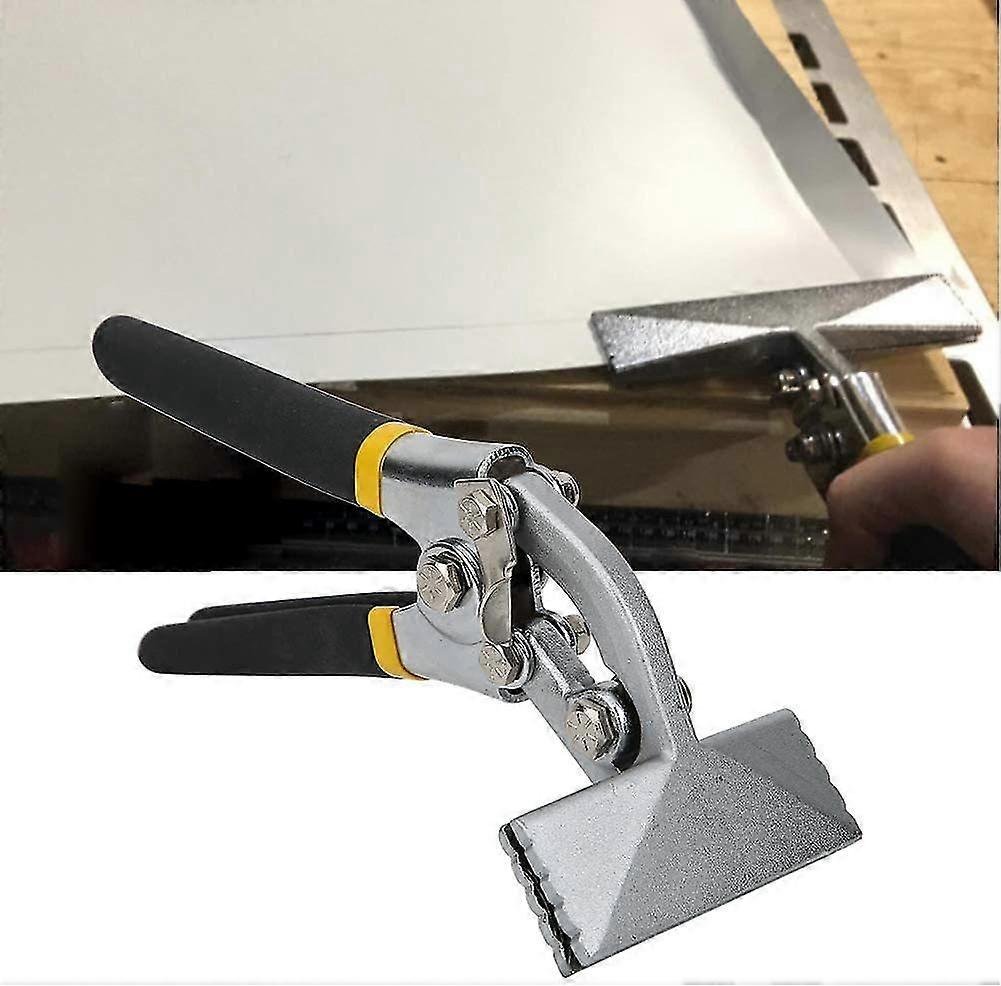 Sheet Metal Bending Pliers, Manual Sheet Metal Bending Tool, Crimping Pliers with Non-Slip Handle,20.5*8*3.1cm