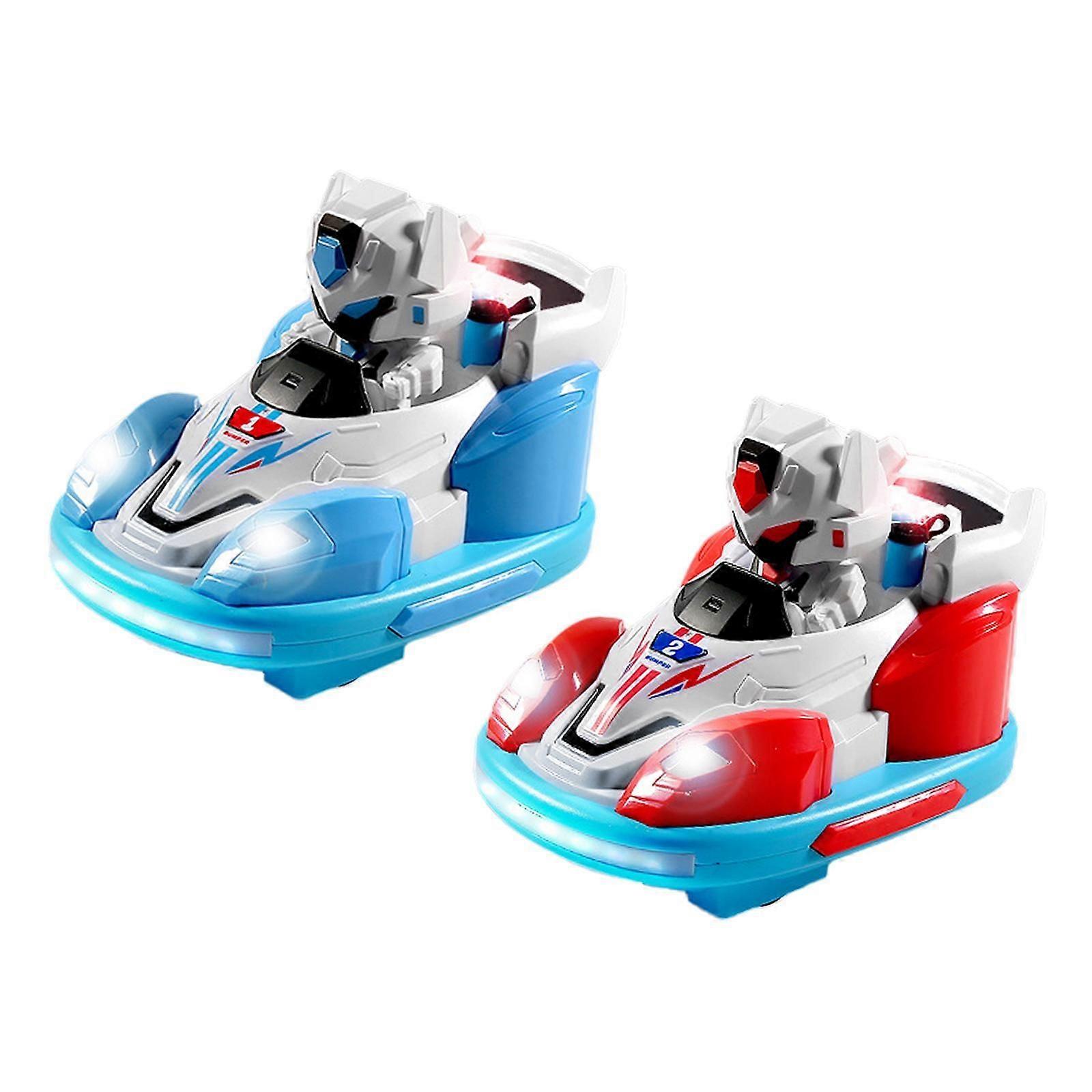 RC Battle Car RC Ejecting Bumper Car for Kids Children Age 3 4 5 6+ Year Old red blue