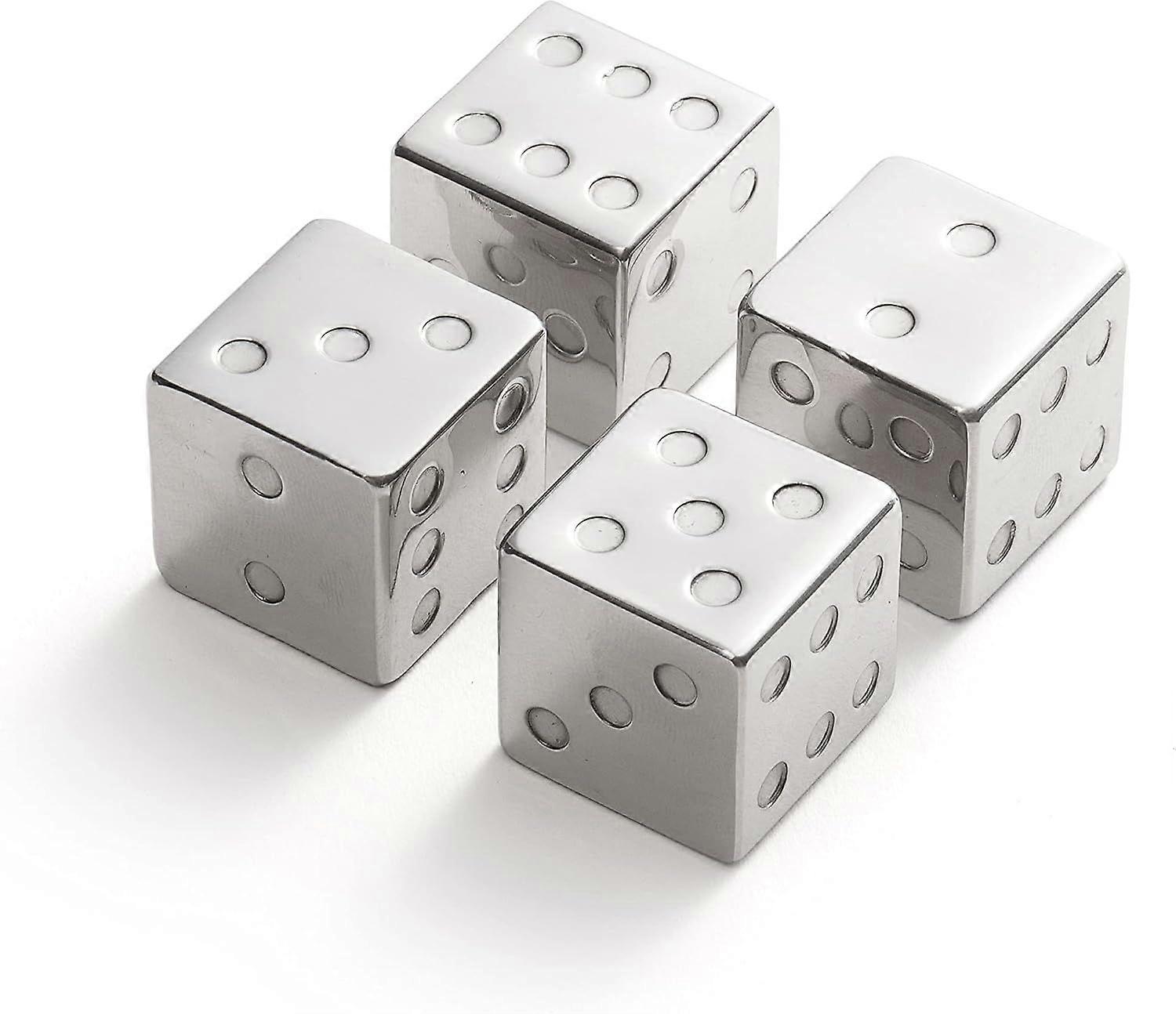 Stainless Steel Ice Cube Frozen Ice Wine Stone Set Metal Ice Ball Wine Whiskey Ice Bar