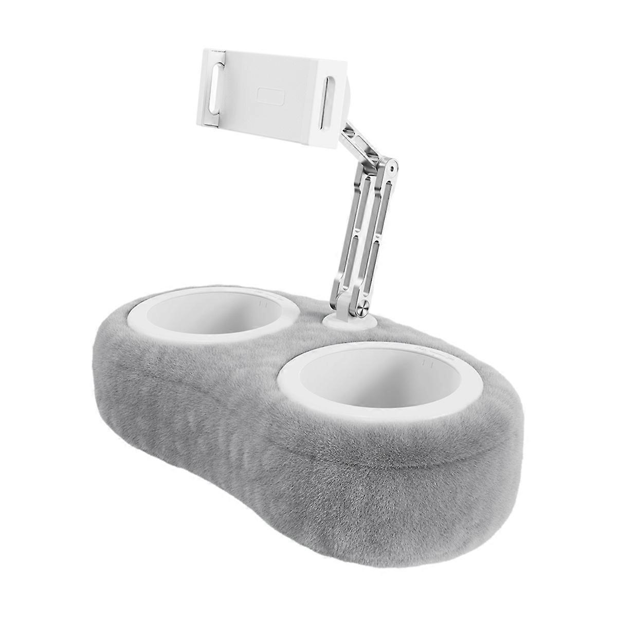 Tablet Stand with Pillow Tablet Holder Aluminum Alloy Rotating Heightening Lazy Stand for Phones Live Broadcast Home C