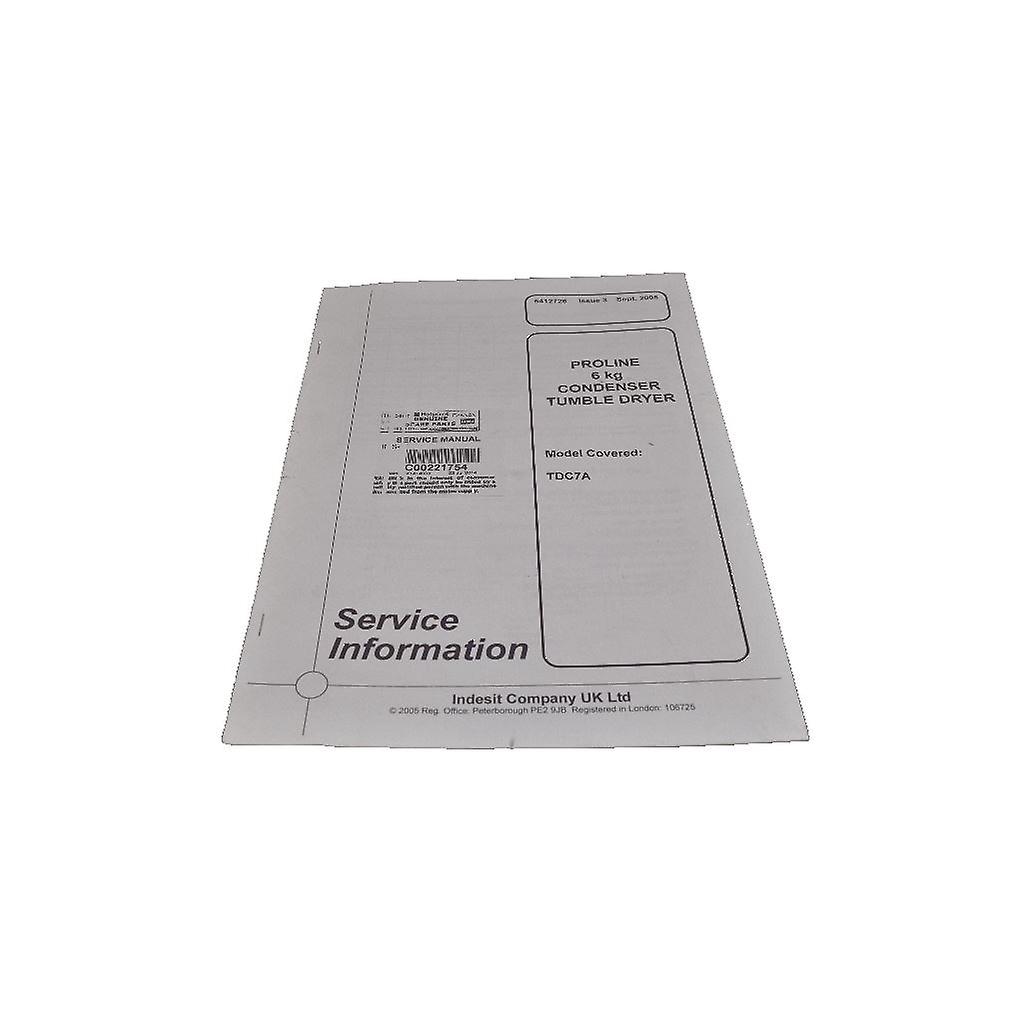 Service Manual for Proline Tumble Dryers and Spin Dryers