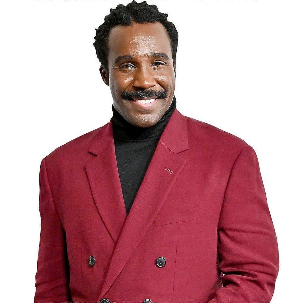 Tramell Tillman (Red Suit) Half Body Buddy Cutout