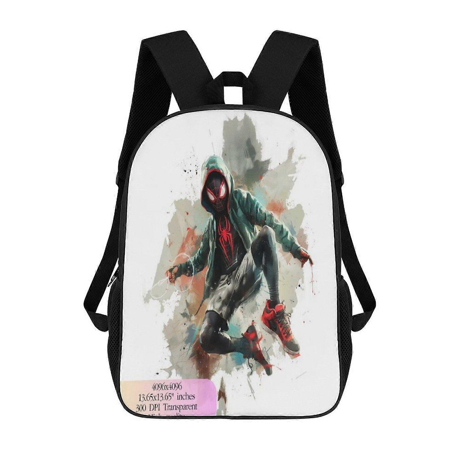 i2178 Miles Morales Backpack Shoulders DaypackBag Work Travel Classic Unisex Backpack kli2178