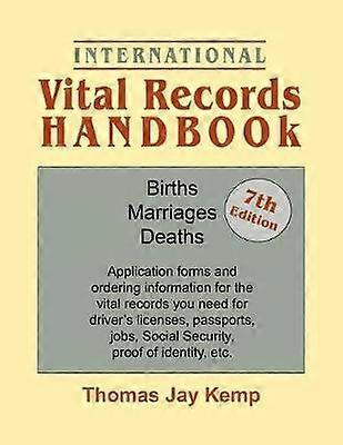 International Vital Records Handbook. 7th Edition