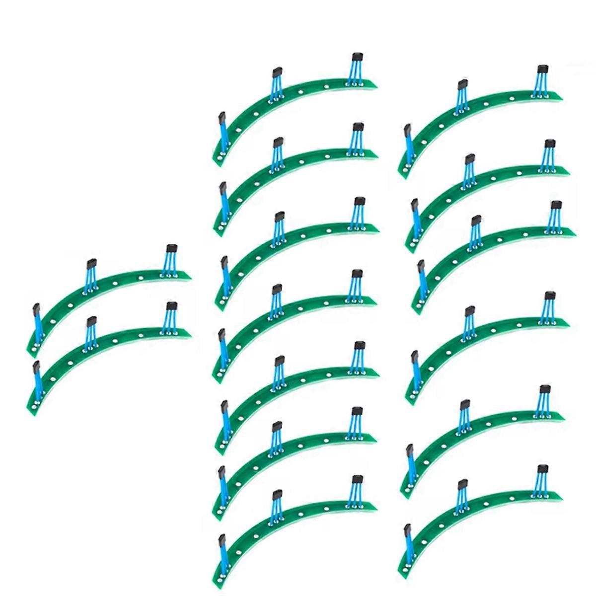 15pcs Electric Scooter Hall Sensor Board Sensor Motor Hall Sensor Module PCB Board for M365 Pro Kic