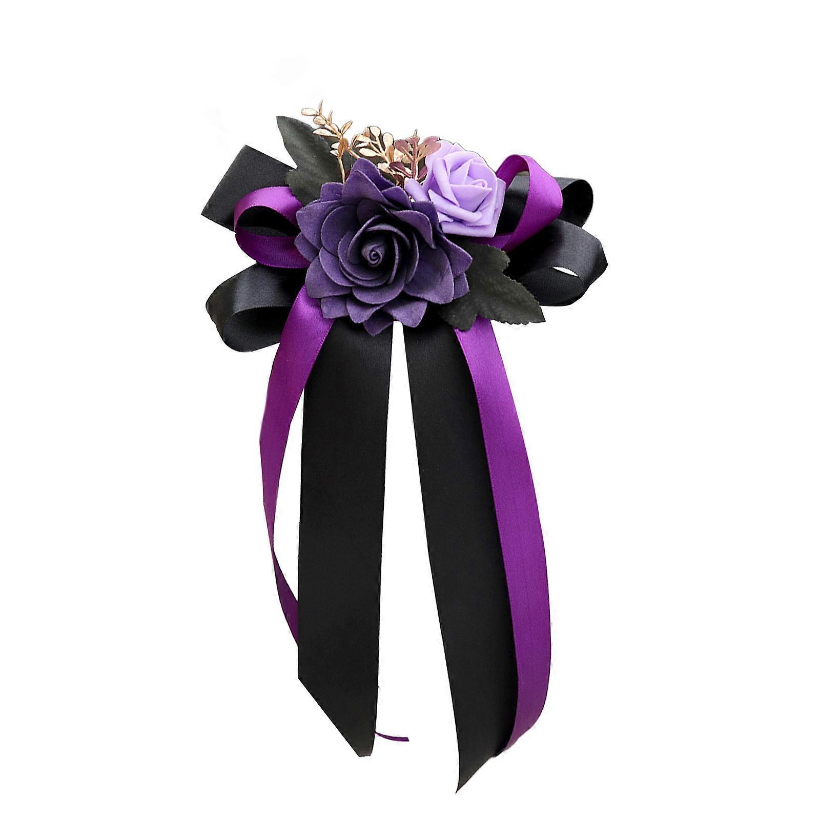 8pcs Door Handle Bowknot Accent Stylish Polyester Door Handle Decoration Bowknot for Creating Celebration Vibes