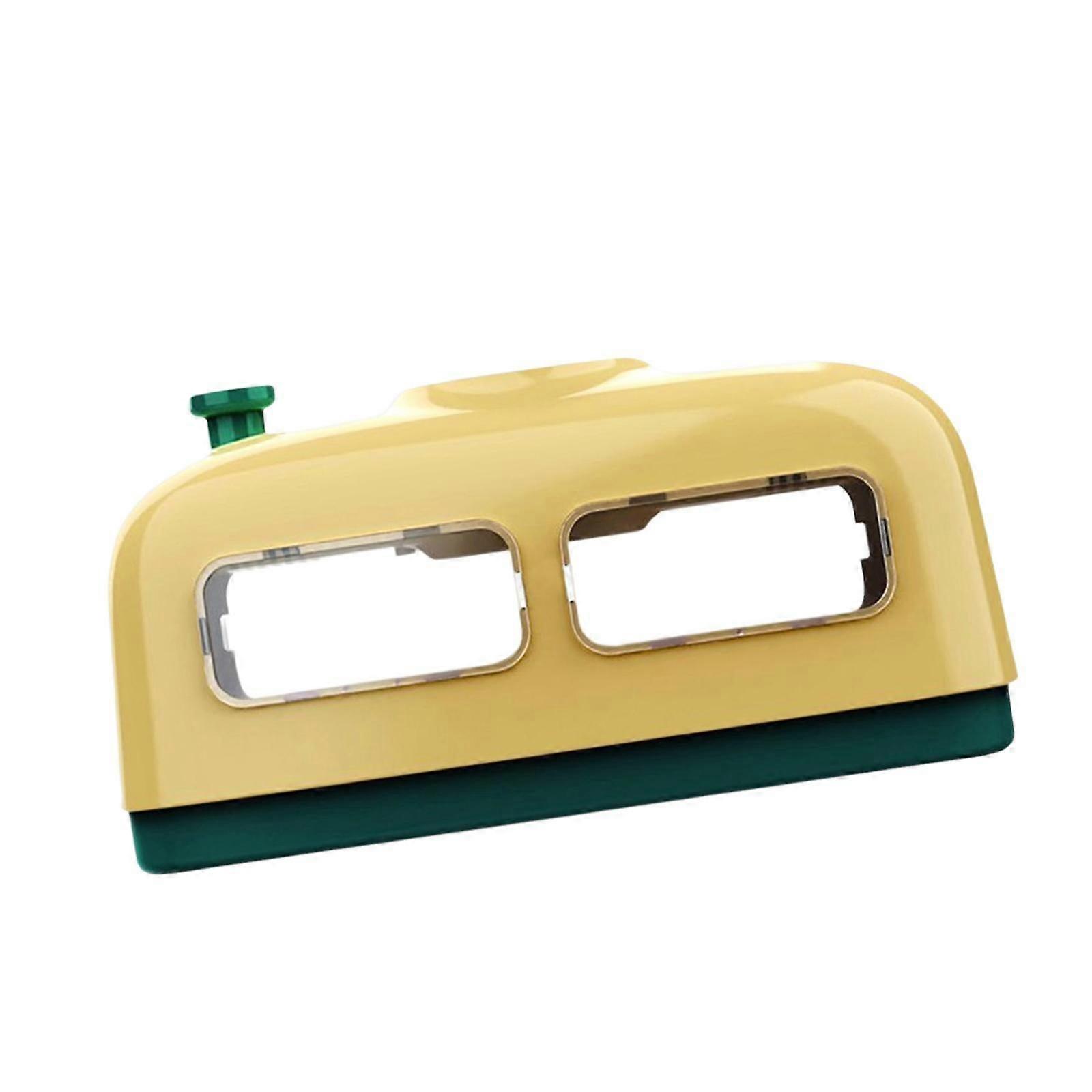 Egg Incubator Temperature Control 8 Hatching Incubator for Birds Chick Quail yellow Green