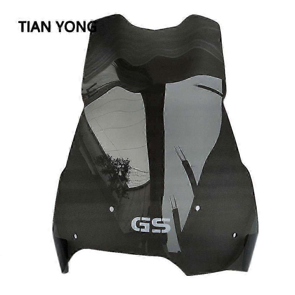 Motorcycle Windscreens Lncreased Version Smoke Black Transparent For 2008 - 2018 Bmw F800gs F650gs 600gs 800gs F 650 800 Gs