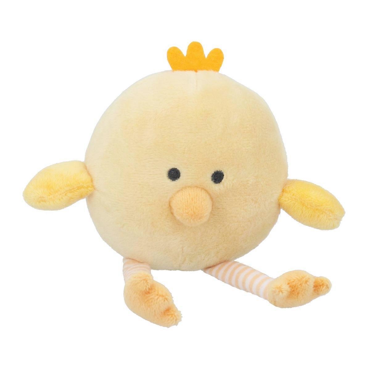 Gisela Graham Plush Easter Chick With Striped Legs