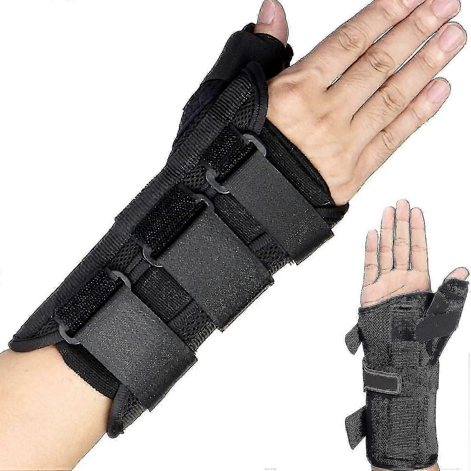 Wrist Brace & Thumb Spica Splint, For De Quervain's Tenosynovitis, Tendonitis, Carpal Tunnel & Arthritis Wrist Support Thumb Splint (left Hand - Mediu