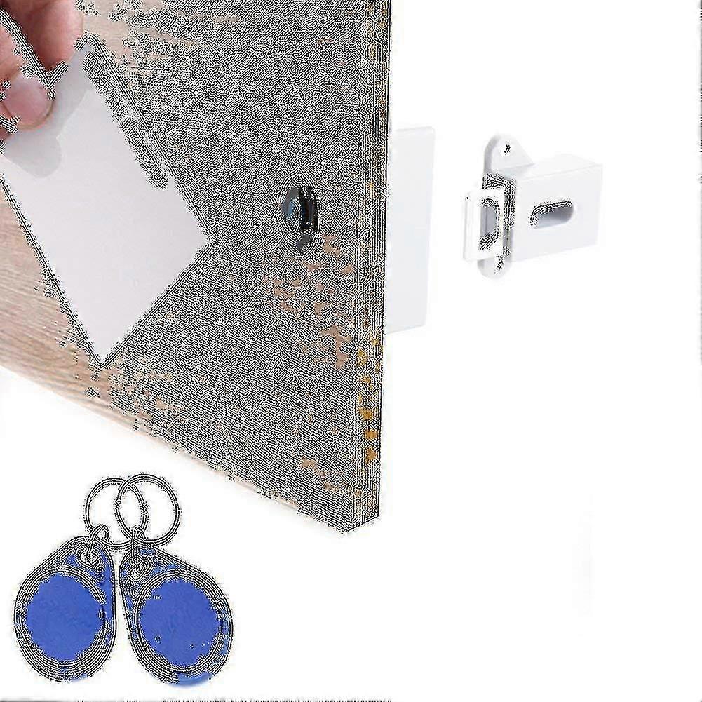 Invisible Electronic Cabinet Lock, Hidden Lock, Diy Rfid Lock La-tch For Wooden Cabinet Drawer Locker Cupboard