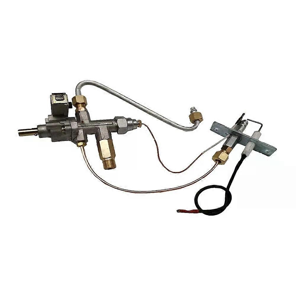 مجموعة تجميع نظام صمام التحكم في الغاز الرئيسي القياسية في أوروبا مع موقد تجريبي للإشعال لأجزاء مطبخ موقد فرن ستيك داخلي