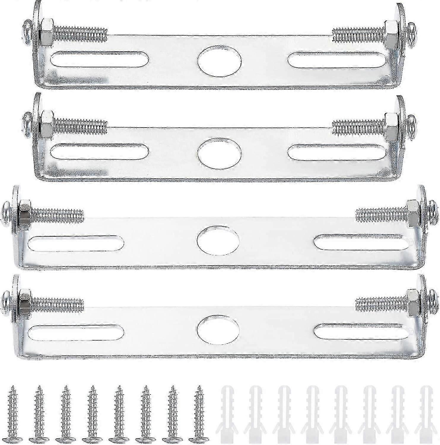 Pack Of 4 Ceiling Light Plate, 90mm 104mm Two Size Lighting Fixture Mounting Bracket