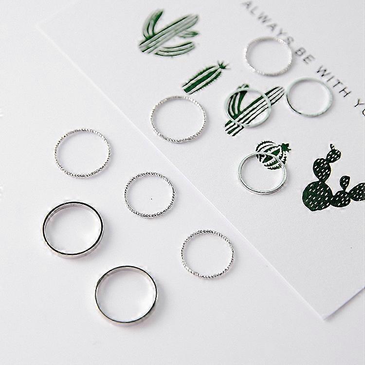 Simple Design Vintage Joint Rings Sets