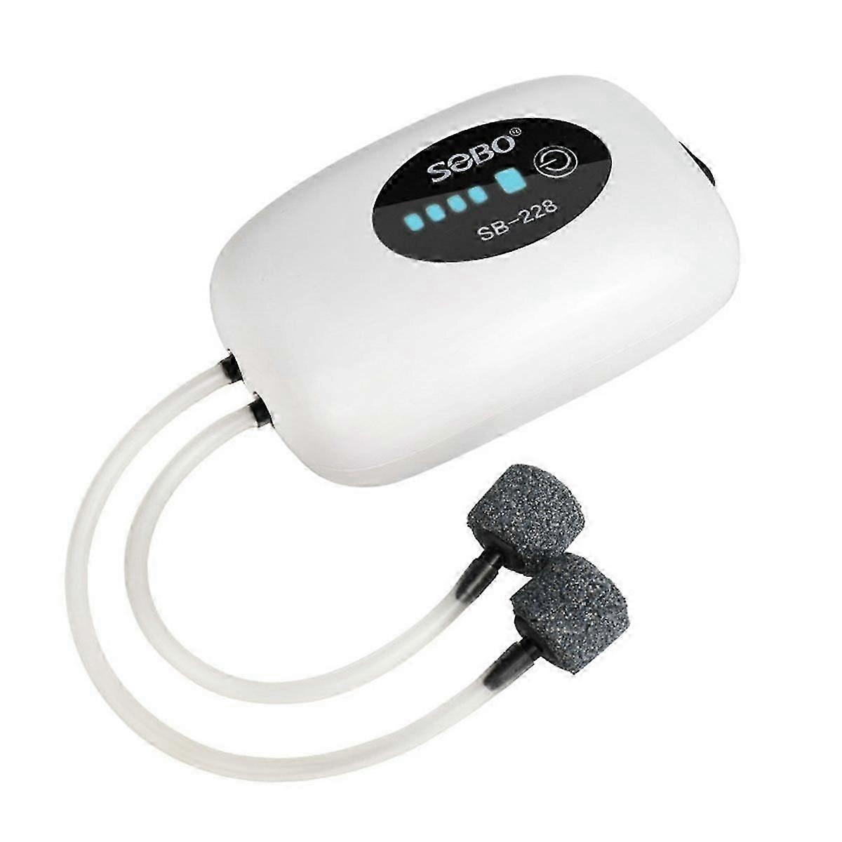 Rechargeable Oxygen Pump, Portable Oxygen Pump for Fish Farming, Small Oxygenator for Fishing