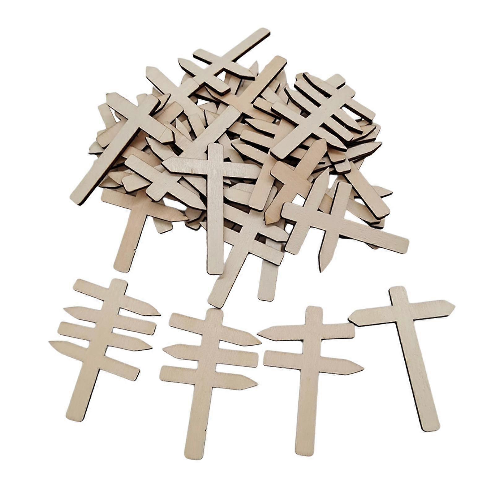50 Pieces Micro Landscape Signposts Mini Signposts DIY Ornaments Accessories