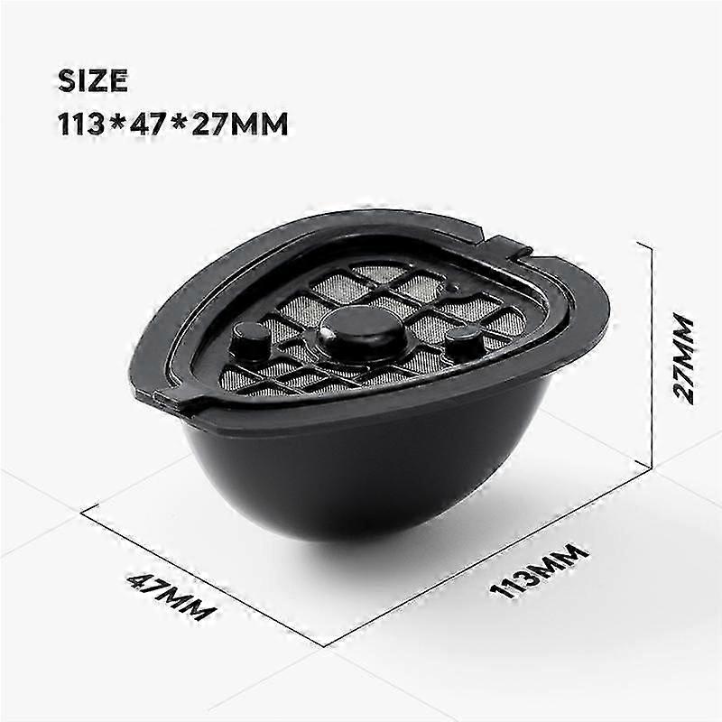 2in1 Koffie Capsule Pod Voor Nestle 9662.62 Machine Navulbare Filter Pod Vervanging Koffie Capsule En Thee-A