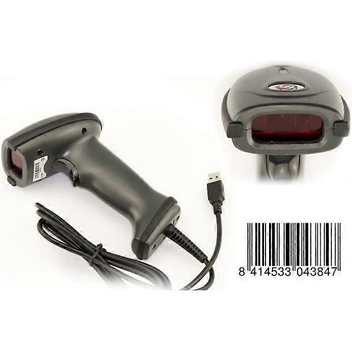 XL6200 Barcode Scanner Reader - Laser scanner for PC with USB connection