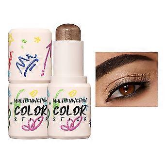 Multi-use Highlighter Stick Kosmetisk creme Blush Øjenskygge Langvarig glat ansigt lysner nuancer Makeup Sticks 12