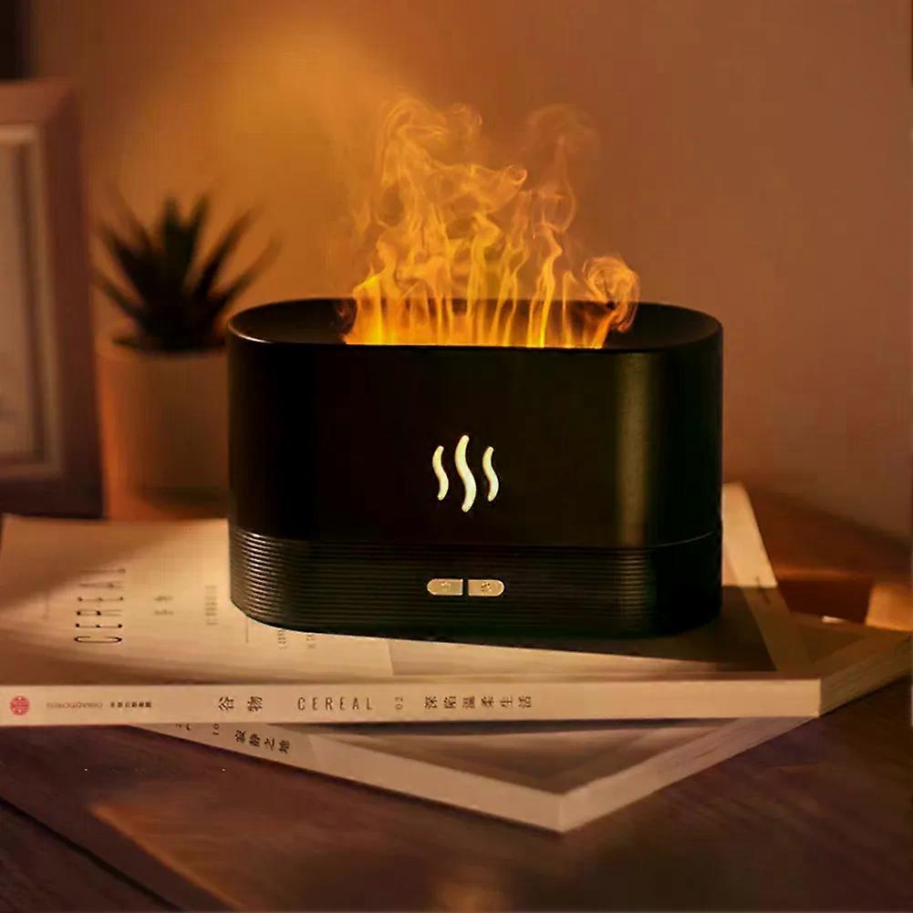 360Ml Diffusore Di Olio Essenziale Fiamma Umidificatore D'aria Ad Ultrasuoni Freddo Mist Maker Nebulizzatore Spruzzatore Di Aromi Per Auto Ufficio A Casa