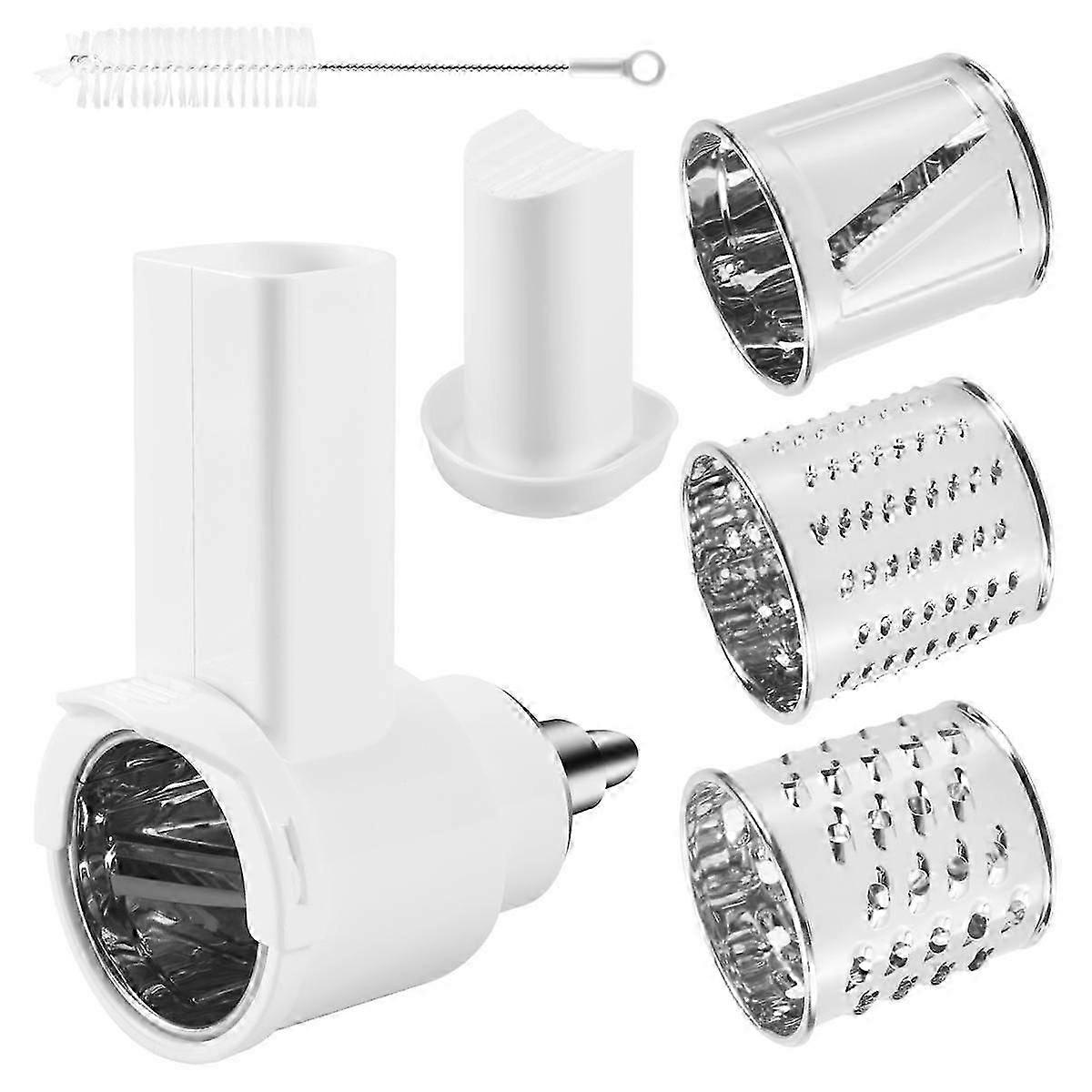 Cheese Slicer Shredder Attachment for Stand Mixer,Replace Shredder Accessories with 3 Blades js