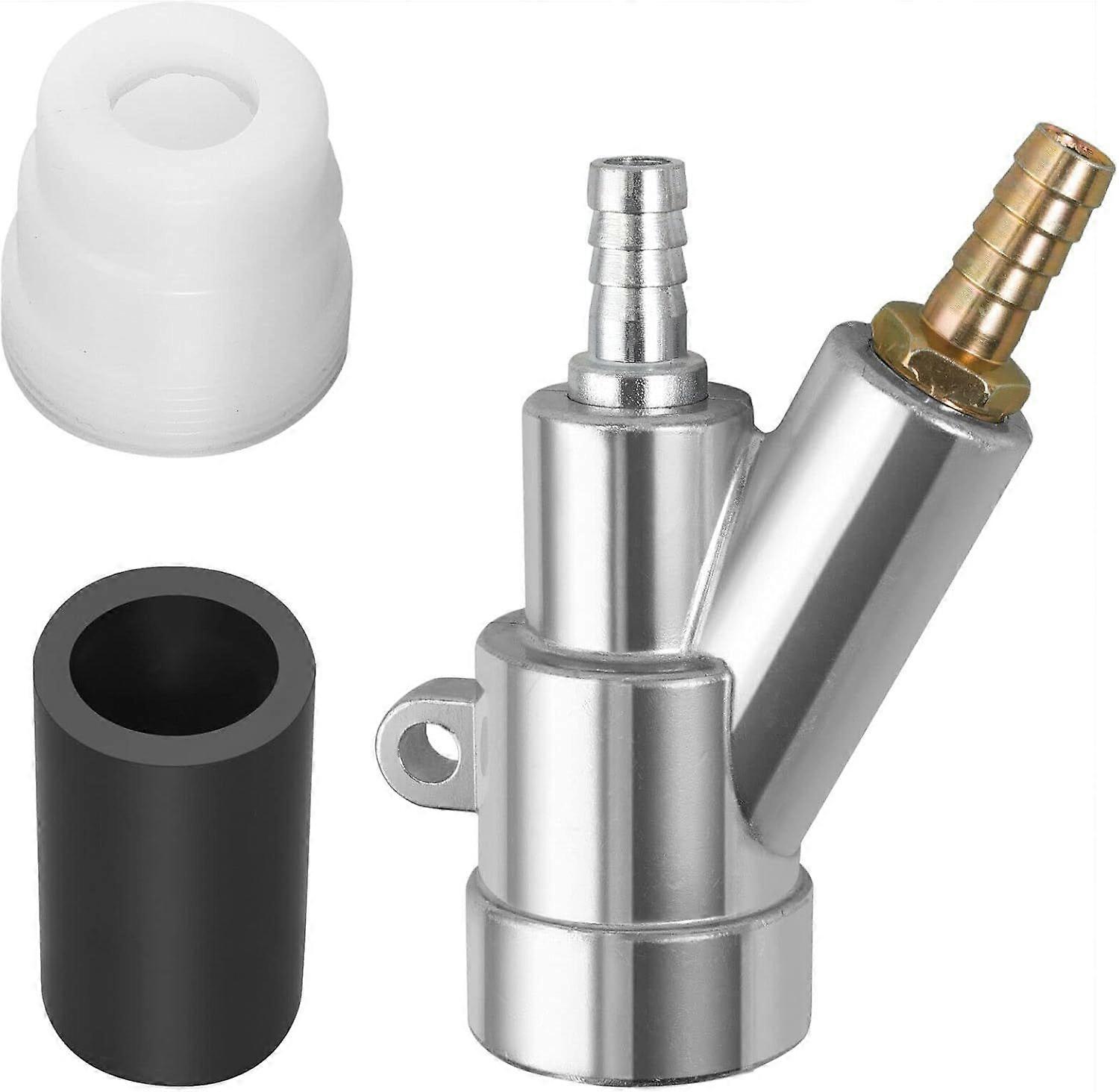 Air Sandblasting Gun Kit with 8mm Boron Carbide Sandblasting Nozzle for Abrasive Sandblasting Cabinet Parts