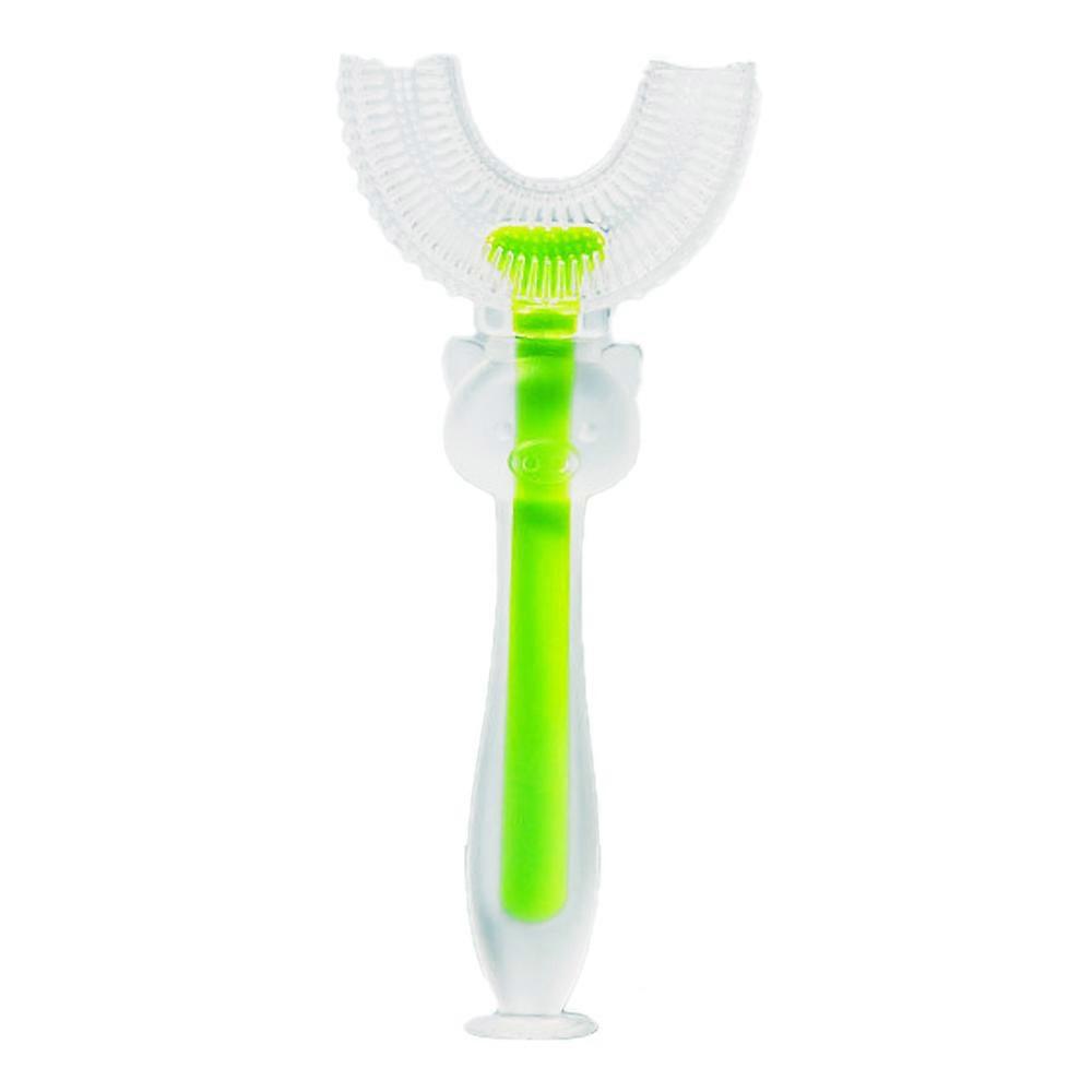 Children's Toothbrush, U-Shaped Head And Replaceable Bristles For Growing Smiles