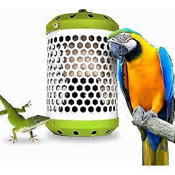 Chauffage intelligent de cage à oiseaux avec contrôle automatique de la température, sûr pour le toucher et chauffage fiable 24 heures sur 24, 7 jours sur 7, avec protecteur de cordon d’alimentation anti-morsure