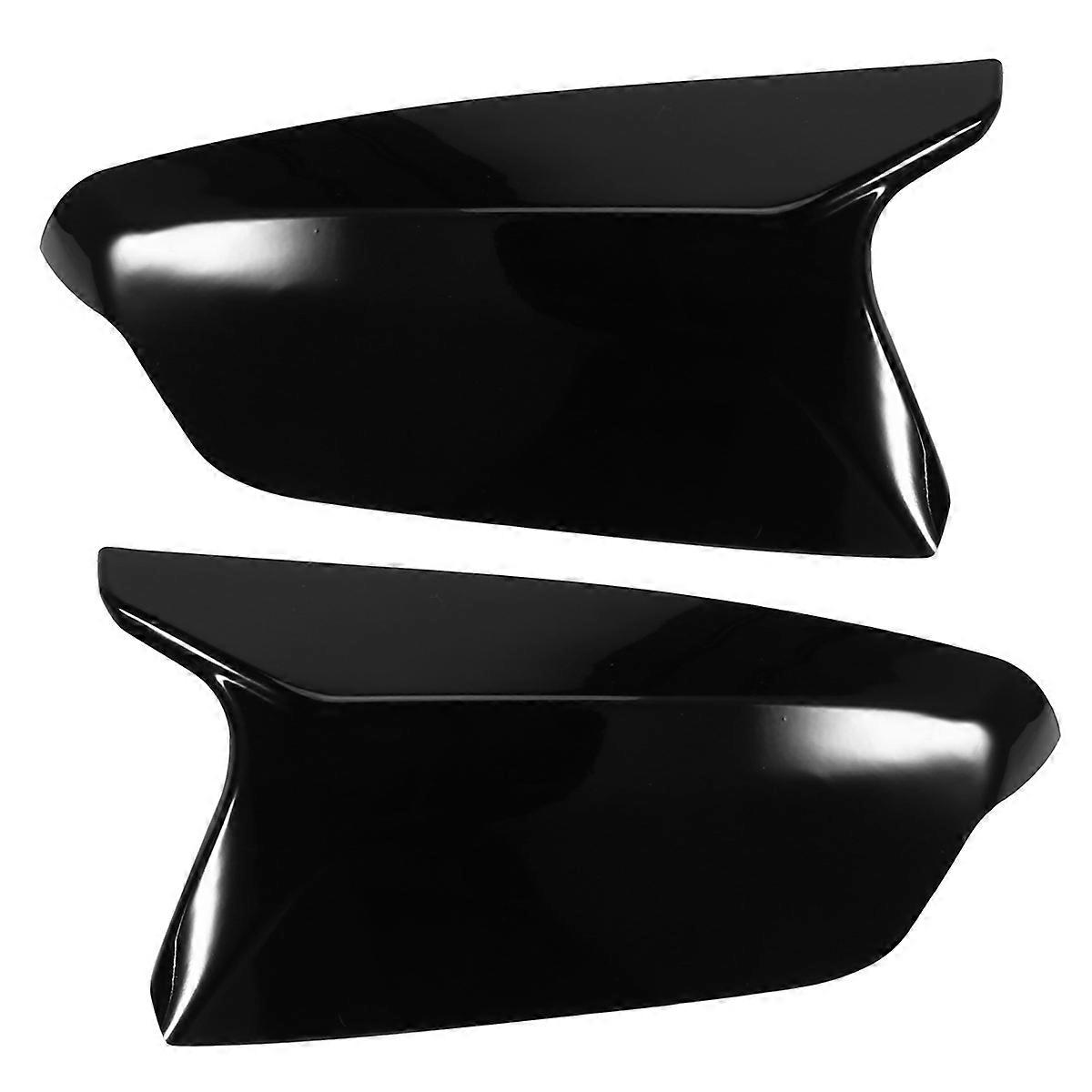 Car Side Rearview Mirror Cover Trim for Chevrolet Baked black