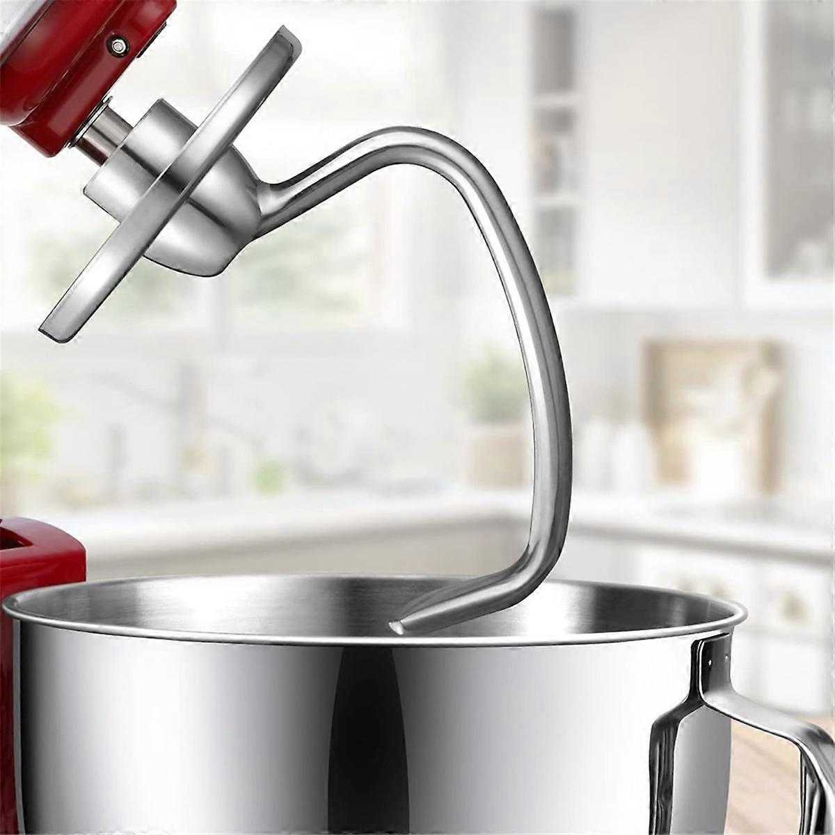 Pouring Shield K45DH Dough Hook for 4.5-5QT Mixer Bowl