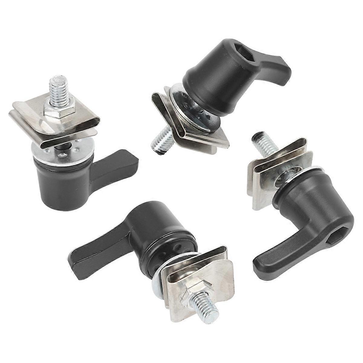 Motorcycle Saddlebag Lever Lock Bolts & Nuts Kit for Touring Dyna CVO Road Glide Breakout Deluxe