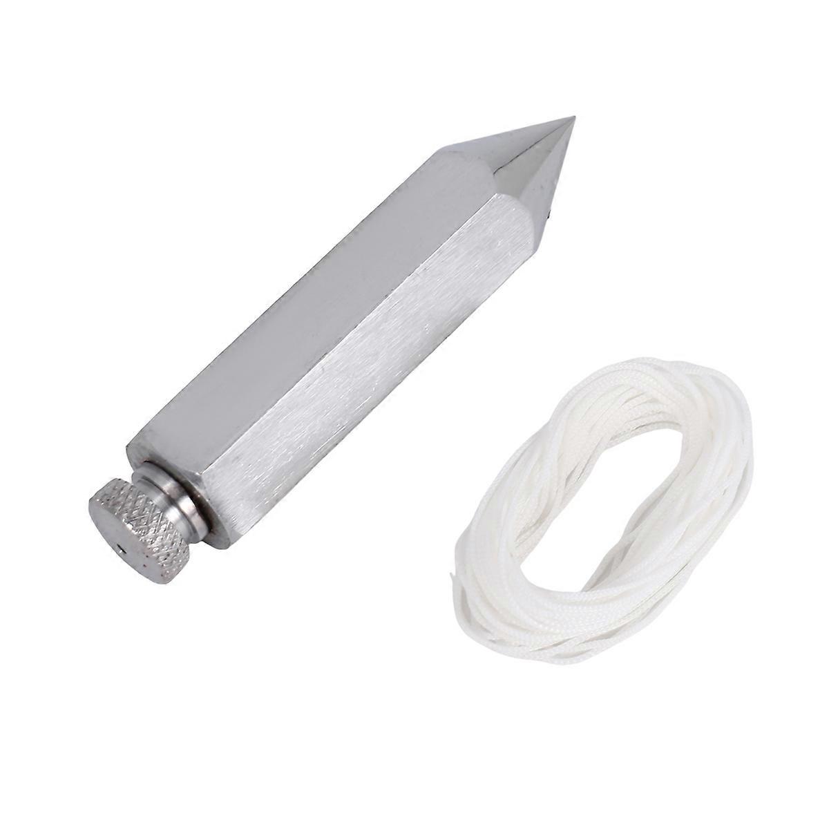 Hexagon Steel Plumb Level Plumb Bob with 4.5 M Straight Level Setter