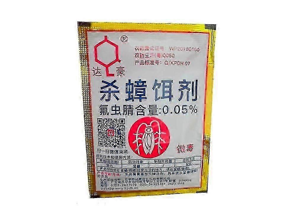 50pcs Puissant cafard tueur d’appât poudre Pesticide Home Pest Control Killer