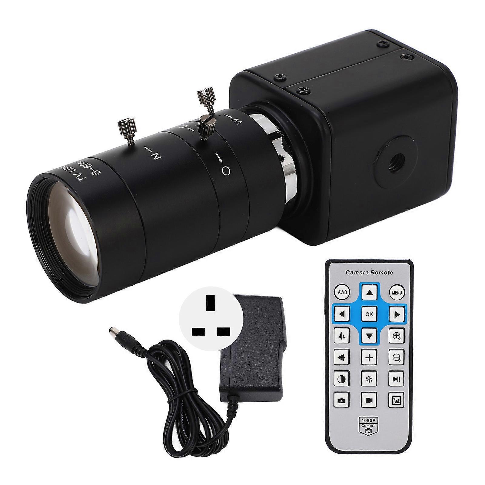 1080P 2MP HD Video Output Camera with CCTV Lens for Video Conference Live Streaming Business Meeting